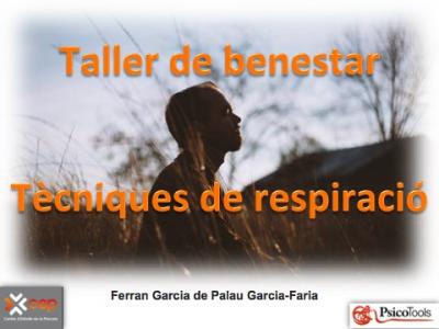 TALLER DE TÈCNIQUES DE RESPIRACIÓ