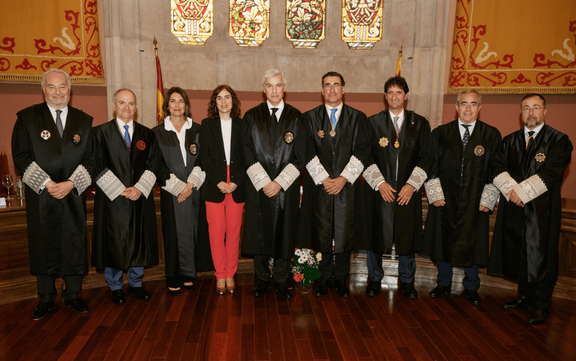 El Col·legi de Procuradors dels Tribunals de Barcelona celebra l’acte institucional de Sant Iu al Palau de Justícia