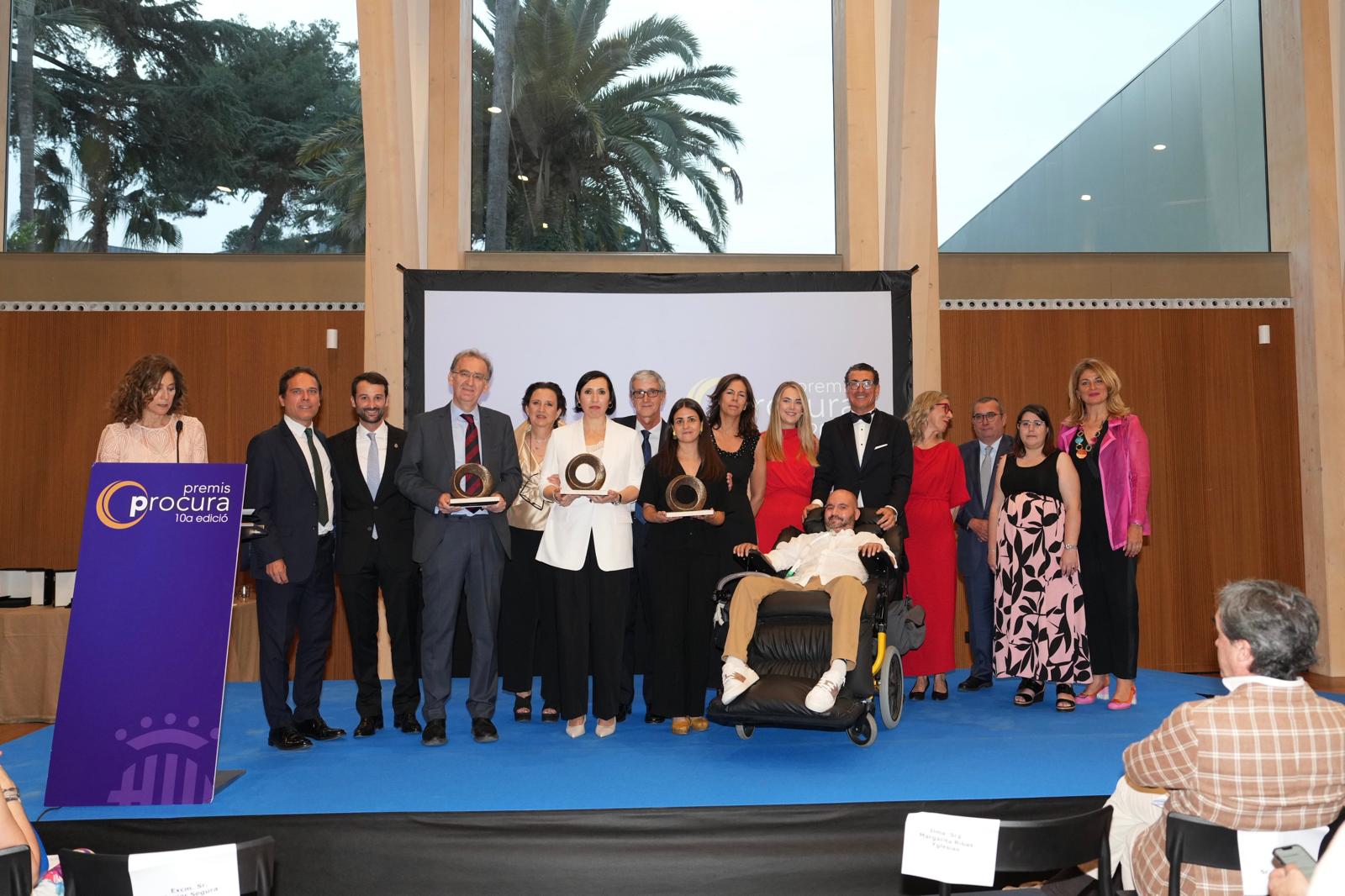 El Col·legi de Procuradors dels Tribunals de Barcelona celebra la 10a edició dels Premis Procura
